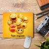 Kişiye Özel Sevgiliye Arkadaşa İsimli Emojili Mousepad