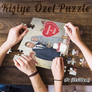 Kişiye Özel Resimli Puzzle A4