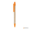 ARSIN TURUNCU GERİ DÖNÜŞÜMLÜ TÜKENMEZ KALEM  - Turuncu - Görsel 1