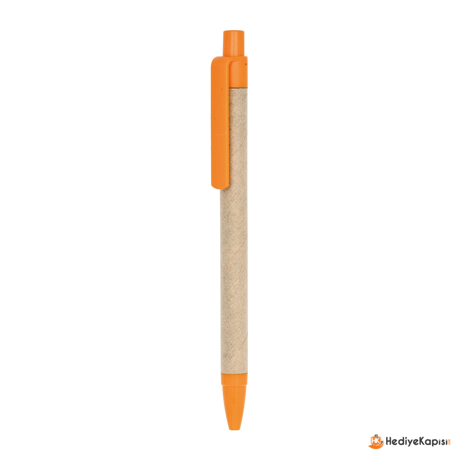 ARSIN TURUNCU GERİ DÖNÜŞÜMLÜ TÜKENMEZ KALEM - Turuncu - Görsel 1