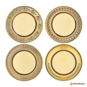 AYT-04 YALDIZ İŞLEMELİ PLAKET TABAK - Model Görseli