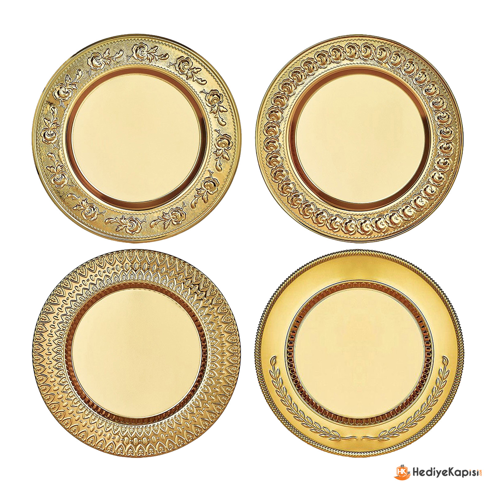 AYT-04 YALDIZ İŞLEMELİ PLAKET TABAK - Model Görseli