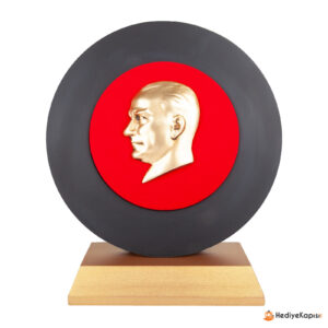 ÇAĞDAŞ ATATÜRK KABARTMALI PLAKET - Görsel 1