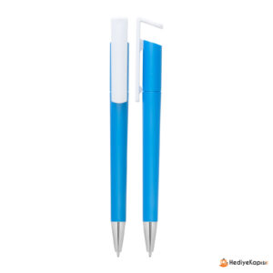 ECEABAT TURKUAZ PLASTİK TÜKENMEZ KALEM  - Turkuaz - Görsel 1