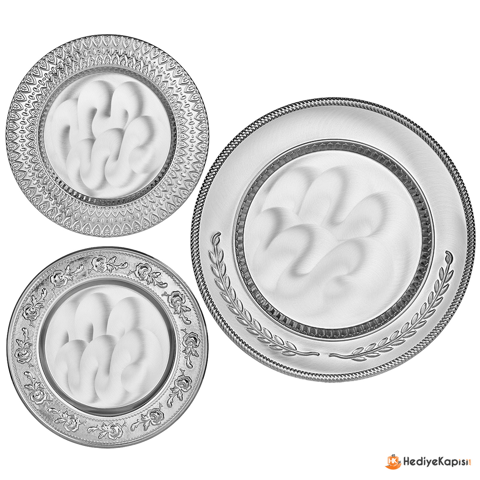 GYT-03 YALDIZ İŞLEMELİ PLAKET TABAK - Model Görseli