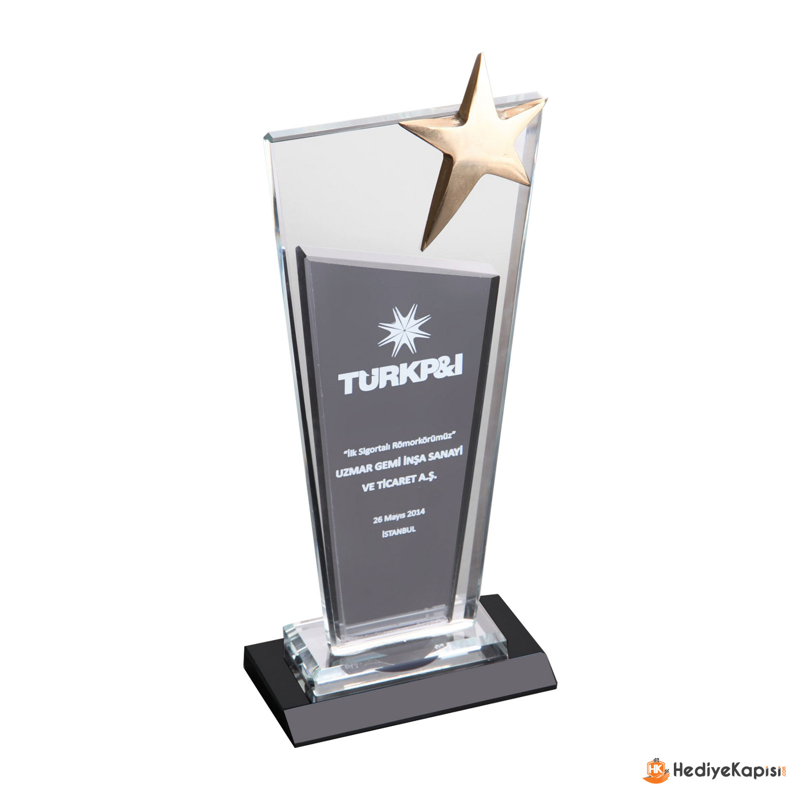 İMRANLI KRİSTAL PLAKET - Görsel 1