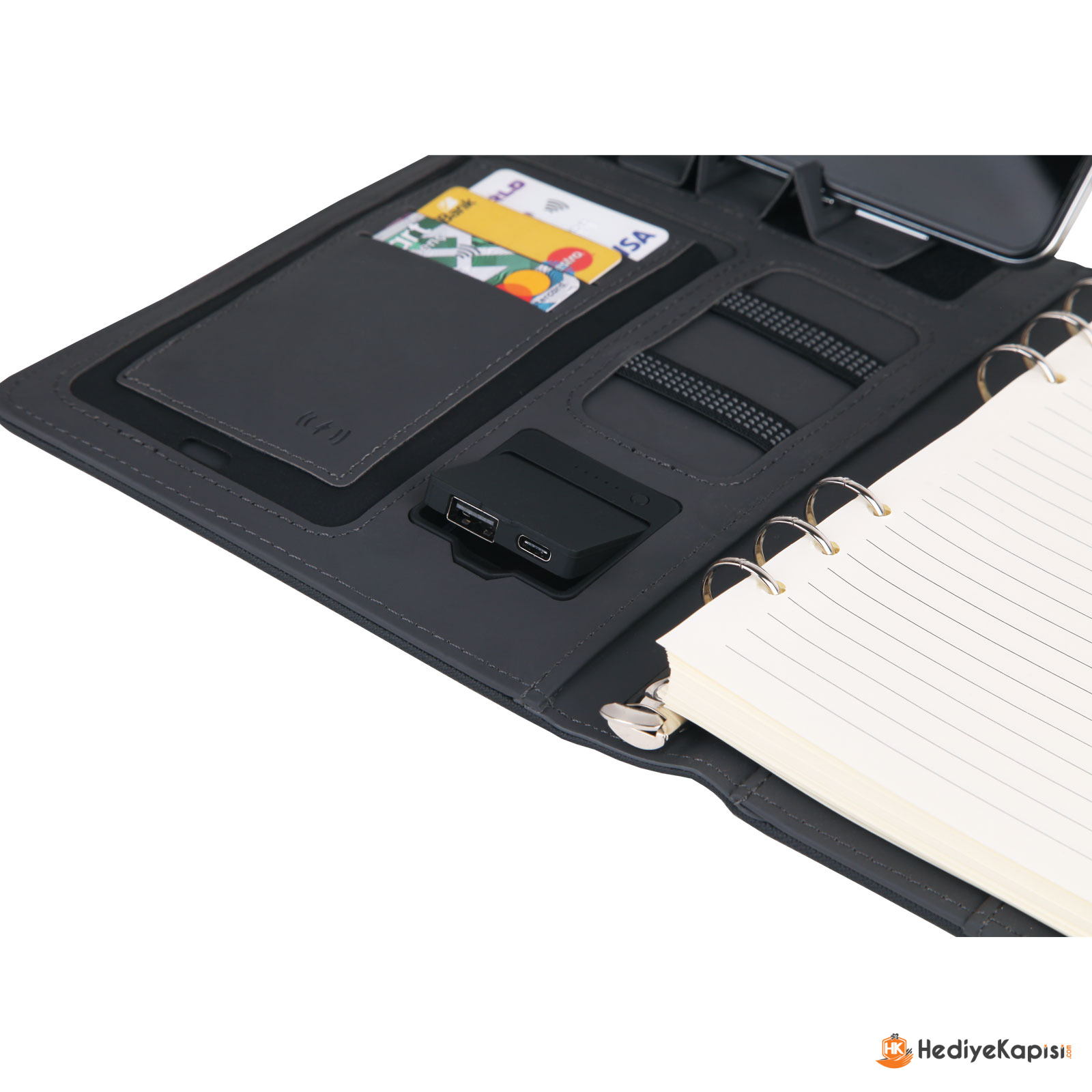 KALKAN 5.000 MAH WIRELESS POWERBANK DEFTER - Görsel 3