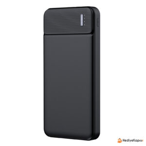 KAMAN 10.000 MAH SİYAH POWERBANK - Siyah - Görsel 1