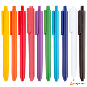 KARAKÖPRÜ BEYAZ PLASTİK TÜKENMEZ KALEM  - Beyaz - Kodgrup Resmi