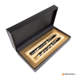 KOFÇAZ ATATÜRK KABARTMALI İKİLİ KALEM SETİ - Atatürk Kabartmalı - Görsel 1