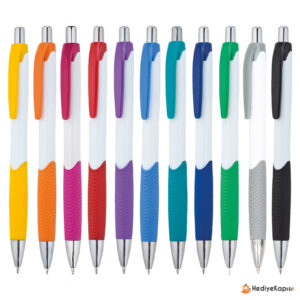 KONYAALTI KIRMIZI PLASTİK TÜKENMEZ KALEM  - Kırmızı - Kodgrup Resmi