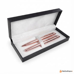 KOZLU BAKIR İKİLİ KALEM SETİ - Bakır - Görsel 1