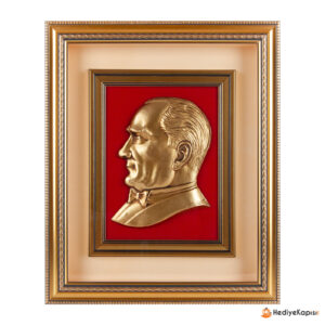 LİDER ATATÜRK KABARTMALI TABLO - Görsel 1