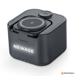 LOTUS SİYAH HOPARLÖR VE WIRELESS SARJ STANDI - Görsel 1