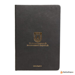 MAMAK TOPLANTI BLOKNOTU (15X21 CM) - Siyah - Görsel 1