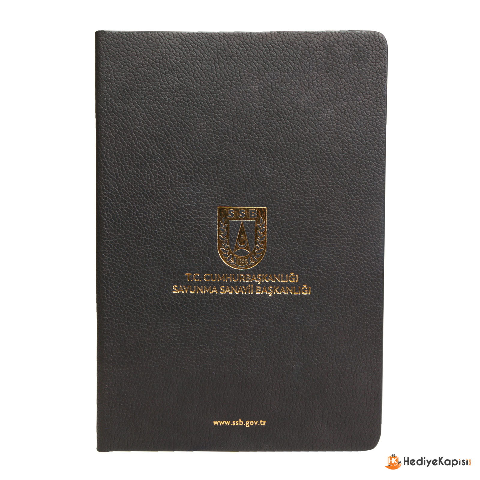 MAMAK TOPLANTI BLOKNOTU (15X21 CM) - Siyah - Görsel 1