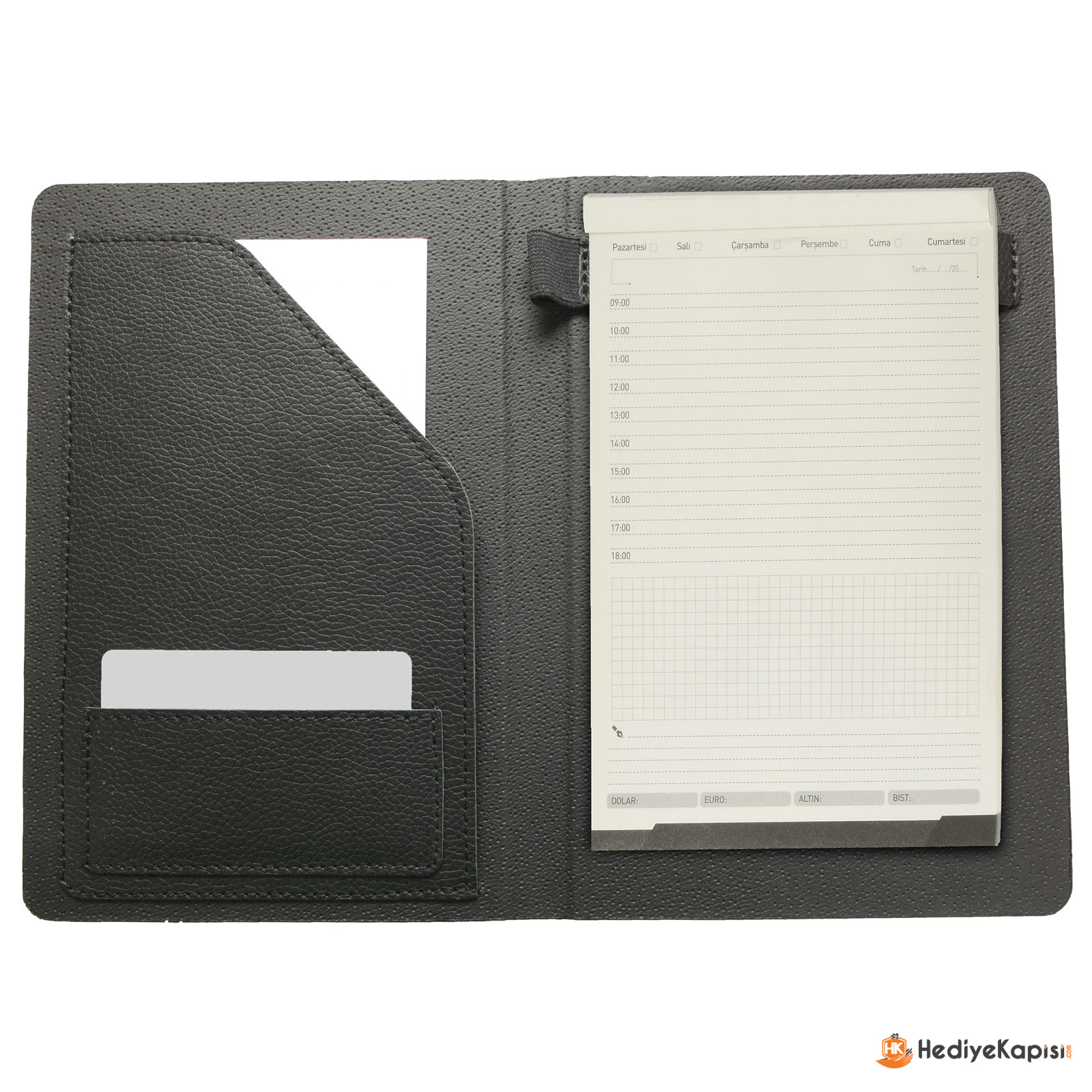 MAMAK TOPLANTI BLOKNOTU (15X21 CM) - Siyah - Görsel 3