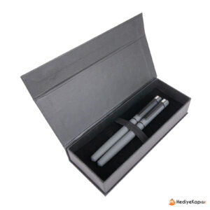 MERAM GRİ İKİLİ KALEM SETİ - Gri - Görsel 1