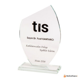 ONAT KRİSTAL PLAKET - Görsel 1