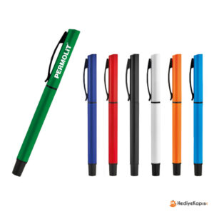 PAMUKKALE TURKUAZ PLASTİK TÜKENMEZ KALEM - Turkuaz - Kodgrup Resmi