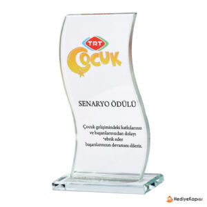 SAYAN KRİSTAL PLAKET - Görsel 1