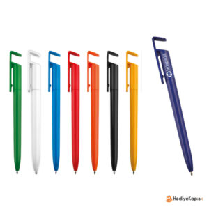 SEYHAN TURKUAZ TELEFON TUTUCULU PLASTİK TÜKENMEZ KALEM - Turkuaz - Kodgrup Resmi