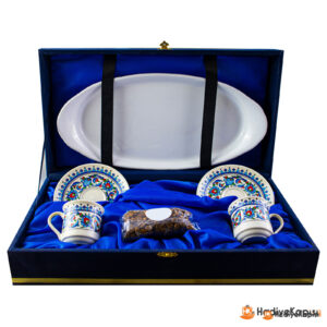 YEŞİLCE LÜKS FİNCAN TAKIMI - Görsel 1